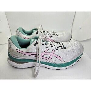 Asics Gel-Cumulus 24 Shoes Women's 10 White Running Athletic Workout Sneakers